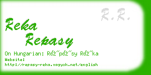 reka repasy business card